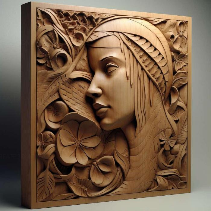 نموذج ثلاثي الأبعاد لآلة CNC 3D Art 